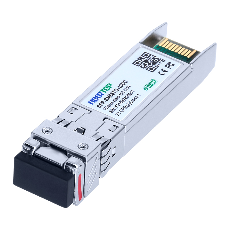 H3C® SFP-XG-LH40-SM1550 compatible 10G ER SFP+ SMF 1550nm 40km LC DOM Transceiver Module