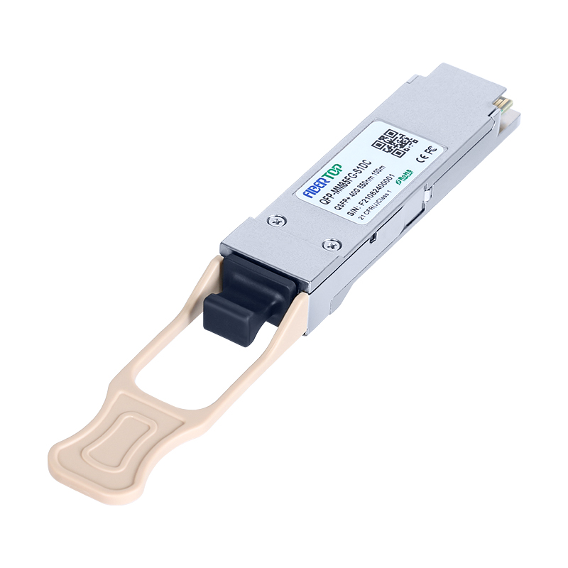 H3C®QSFP-40G-SR4-MM850 Compatible 40G SR QSFP+ MMF 850nm 100m MPO DOM Transceiver Module