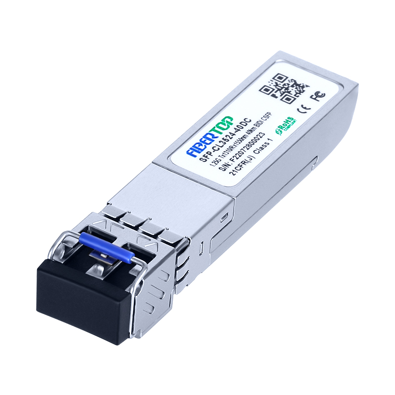 1.25G CSFP BIDI 40km Tx1310nm/Rx1550nm Transceiver