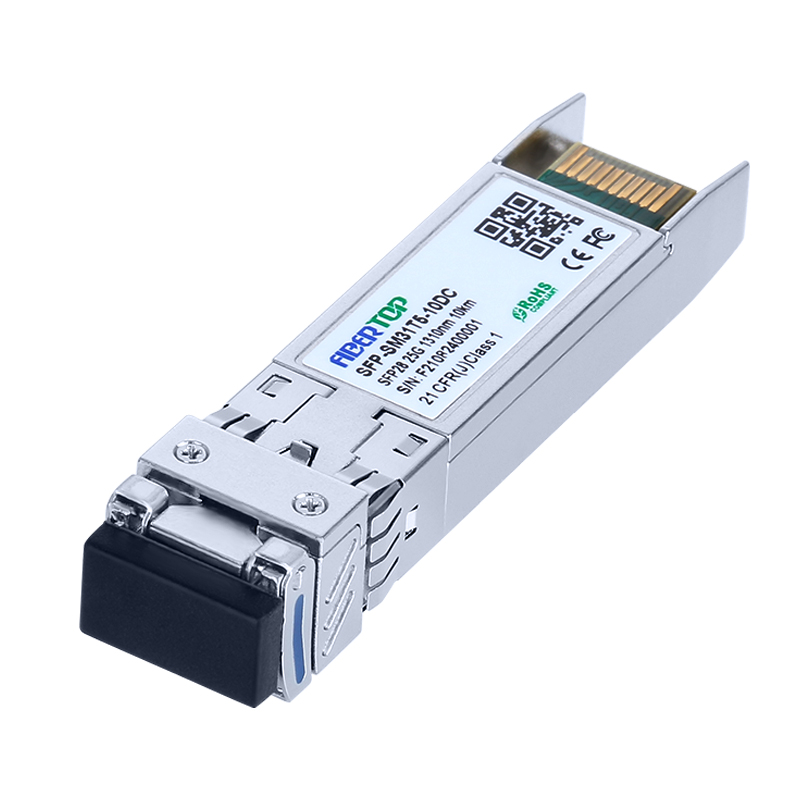 Juniper® JNP-SFP-25G-LR Compatible 25G LR SFP28 Transceiver SMF 1310nm 10km LC DOM