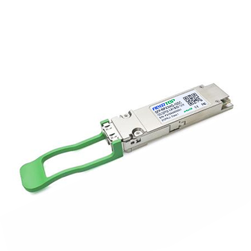 FIBERTOP 100G QSFP28 BiDi LR 10km 1271nm/1331nm SM LC Optical Transceiver Module