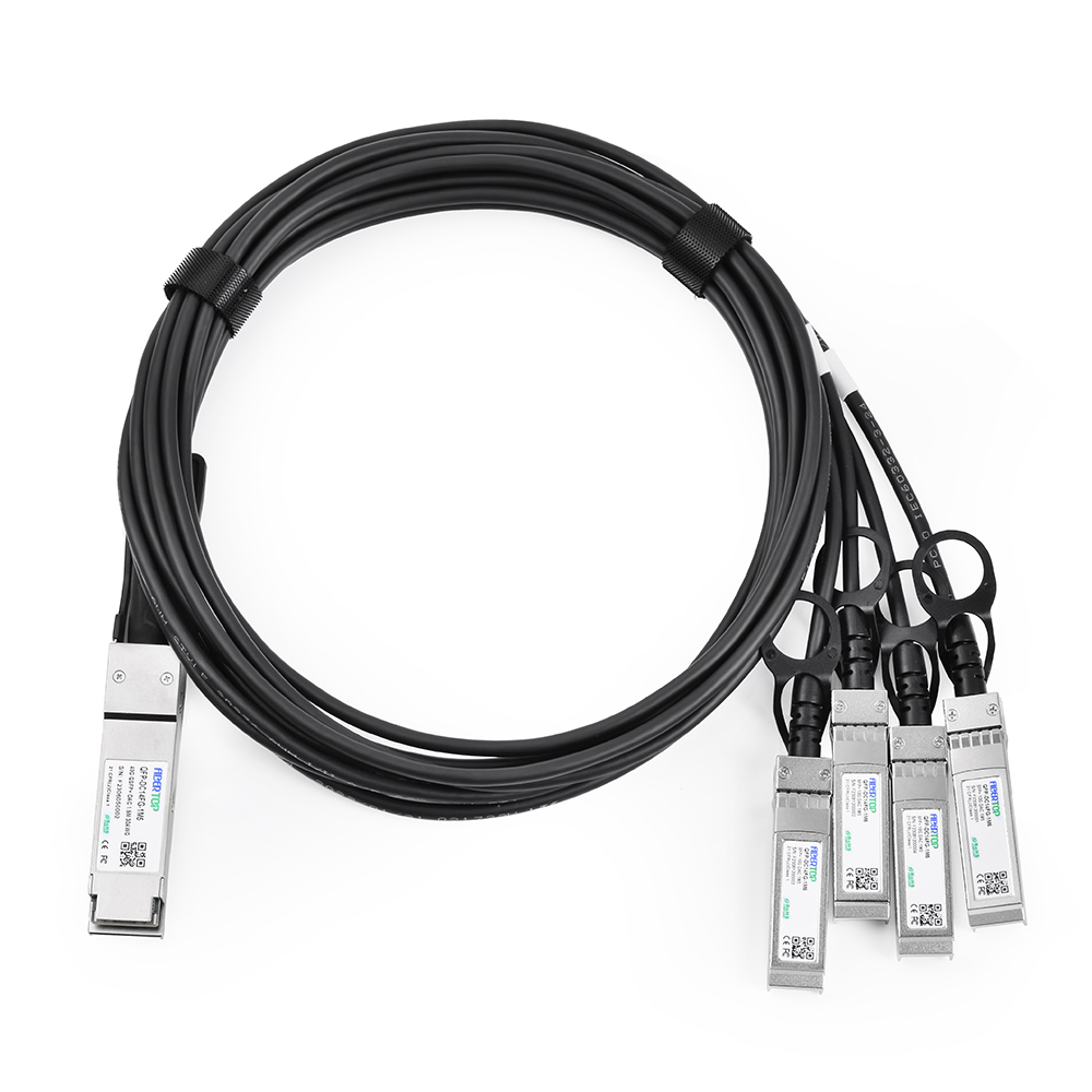 40G QSFP+ to 4x 10G SFP+ 1~5m DAC Cable