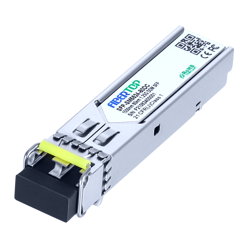 Juniper Networks  BTI-MGBIC-GZX-DD-LC 1000Base-ZX SFP Transceiver  SMF1550nm 80km LC DOM